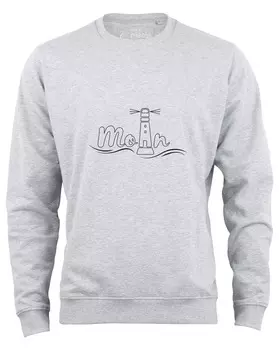 Толстовка Cotton Prime Leuchtturm Moin, серый меланж