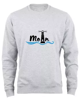 Толстовка Cotton Prime Leuchtturm Moin, серый меланж