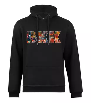 Толстовка Cotton Prime Skyline Hoodie Bangkok Weltenbummler Kollektion, черный