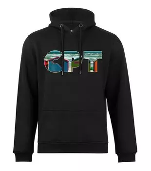 Толстовка Cotton Prime Skyline Hoodie Kapstadt Weltenbummler Kollektion, черный