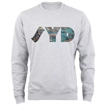 Толстовка Cotton Prime Skyline Sydney Weltenbummler Kollektion, серый меланж