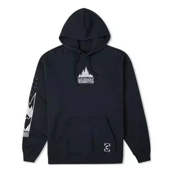 Толстовка counter climate hoodie 'black' Converse, черный