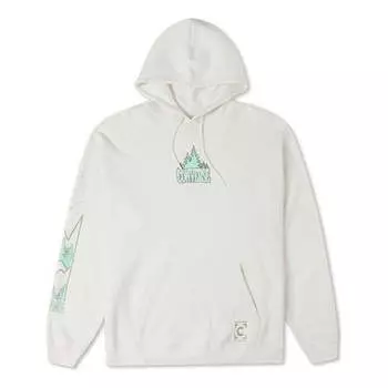 Толстовка counter climate hoodie 'white' Converse, белый