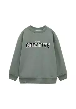Толстовка CREATIVE Mango Kids, зеленый