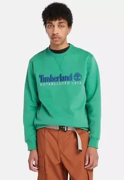 Толстовка Crew Brush Timberland, цвет celtic green wb