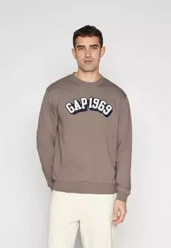 Толстовка CREW GAP, коричневый