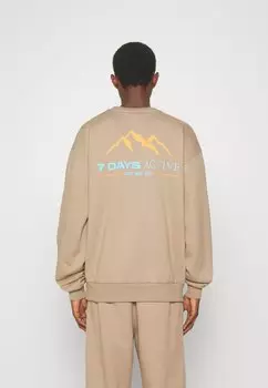 Толстовка CREW NECK 7 DAYS Active, горная тропа