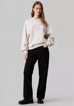 Толстовка CREW NECK Calvin Klein Jeans, серый