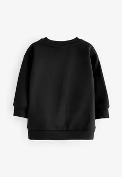 Толстовка CREW NECK REGULAR FIT Next, черный