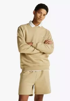 Толстовка CREW NECK Tommy Jeans, светло-коричневый