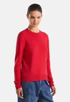Толстовка CREW NECK United Colors of Benetton, красный