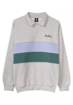 Толстовка CREW NEO Kaotiko, серый/виноградный/бледно-зеленый