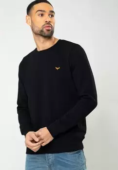 Толстовка CREW SATSUMA Threadbare, черный