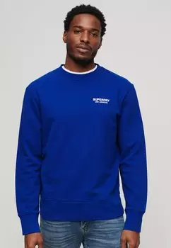 Толстовка CREW Superdry, цвет mazarine blue