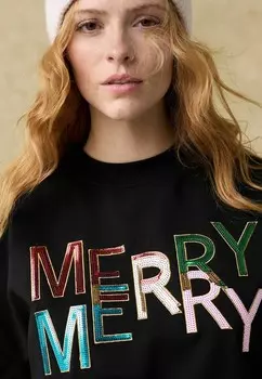 Толстовка CREWNECK Next, черный