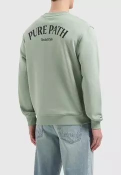 Толстовка CREWNECK Pure Path, зеленый