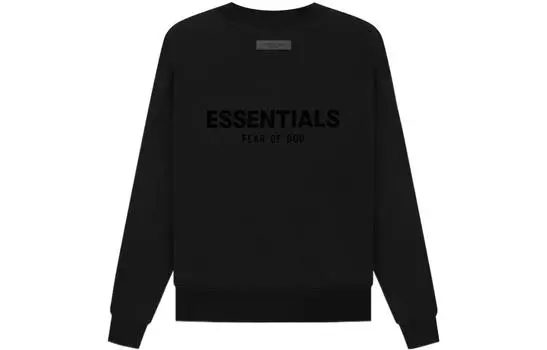 Толстовка Crewneck SS22 Fear Of God Essentials, черный