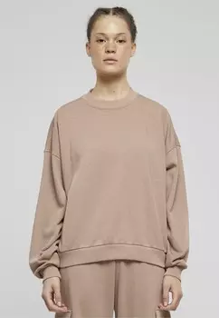 Толстовка CREWNECK Urban Classics, светло-розовый