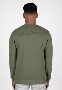 Толстовка CREWNECK Wrong Friends, зеленый