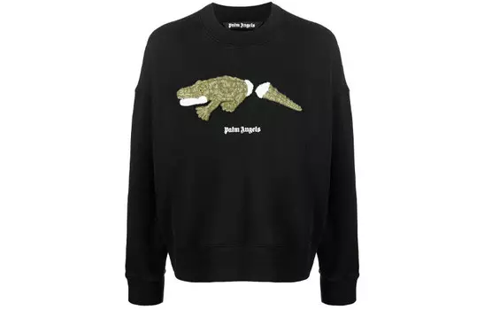 Толстовка Croco Palm Angels, черный