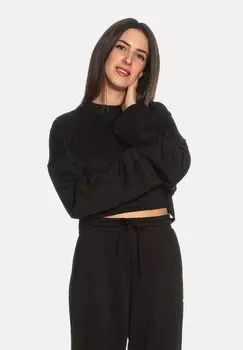 Толстовка CROP ONLY, черный
