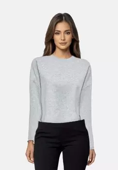 Толстовка CROP ONLY, серый