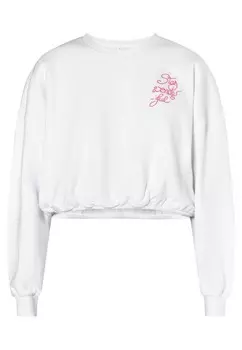 Толстовка CROPPED KEEPSUDRY myMo, белый