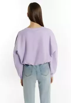 Толстовка CROPPED KEEPSUDRY myMo, фиолетовый