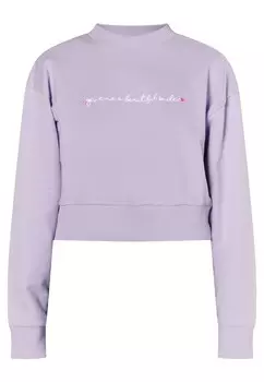 Толстовка CROPPED KEEPSUDRY myMo, фиолетовый