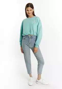 Толстовка CROPPED KEEPSUDRY myMo, синий