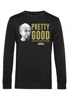 Толстовка CURB YOUR ENTHUSIASM PRETTY GOOD Henry Tiger, черный