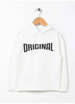 Толстовка цвета экрю для девочек с принтом ORIGINAL GIRL Limon, экрю