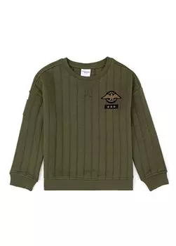 Толстовка цвета хаки для мальчика KURESKIDS U.S. Polo Assn., хаки