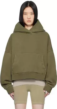 Толстовка цвета хаки с капюшоном Entire Studios, Military
