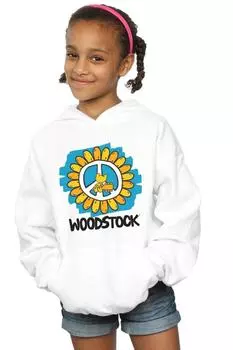 Толстовка «Цветочный мир» Woodstock, белый