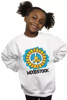 Толстовка «Цветочный мир» Woodstock, белый