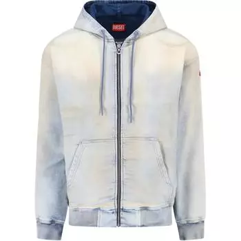 Толстовка D Gir S Track «Denim» DIESEL, белый
