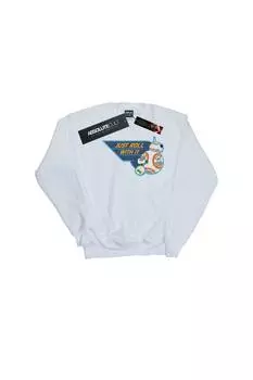 Толстовка D-O & BB-8 Just Roll With It Star Wars, белый