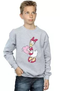 Толстовка Daisy Duck Love Heart Disney, серый
