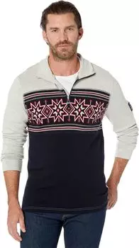 Толстовка Dale of Norway Tindefjell Basic Sweater, цвет Off-White Navy Raspberry