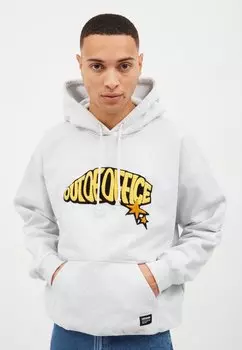 Толстовка DAMIEN Dr.Denim, светло-серый меланж вне офиса