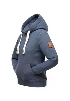 Толстовка Damlaa с капюшоном NAVAHOO, цвет Dusty Blue Melange