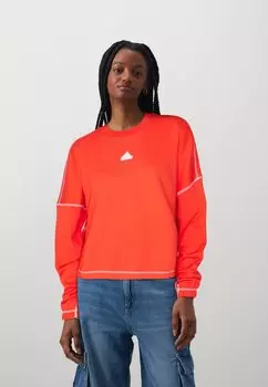 Толстовка DANCE adidas Sportswear, цвет bright red/off white