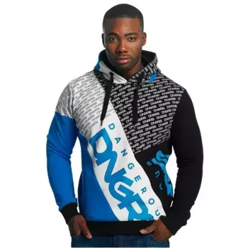 Толстовка Dangerous Dngrs Logo, синий