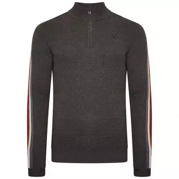 Толстовка Dare2B Dutiful II Stripe Marl Half Zip, серый