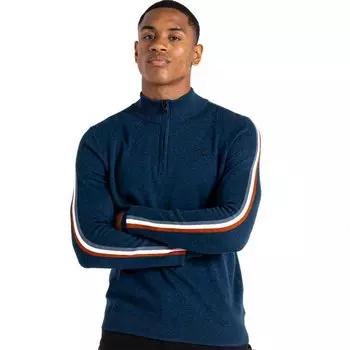 Толстовка Dare2B Dutiful II Stripe Marl Half Zip, синий