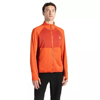 Толстовка Dare2B Substratum II Core Stretch Full Zip, оранжевый