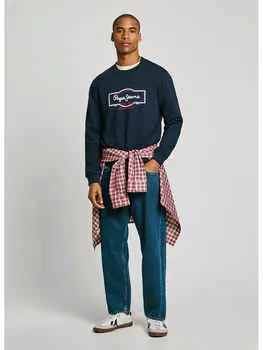 Толстовка Daxton Pepe Jeans, темно-синий