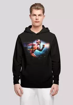 Толстовка DC COMICS THE FLASH SPARKS - Hoodie F4NT4STIC, черный