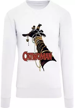 Толстовка DC COMIS SUPERHELDEN BATMAN CATWOMAN FRIDAY F4NT4STIC, белый